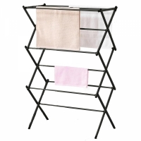 Uscator de haine etajat, pliabil, 7 m, 115.5 x 37 x 72 cm, negru, Vivo WTA15